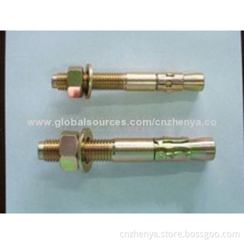 Wedge Anchor Hexagon Nuts, Washer, 20-200mm Length, Made of SS201